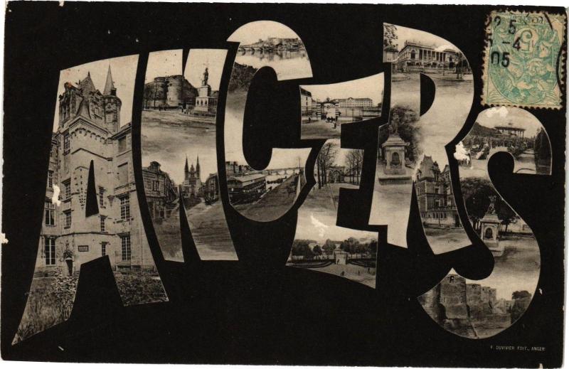 Carte postale ancienne Angers à Angers
