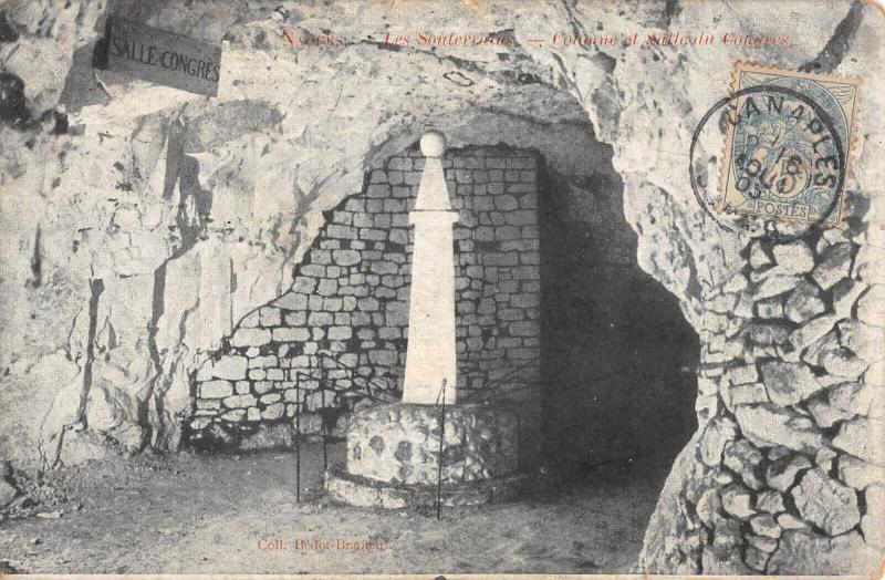 Carte postale ancienne Naours - Les Souterrains à Naours