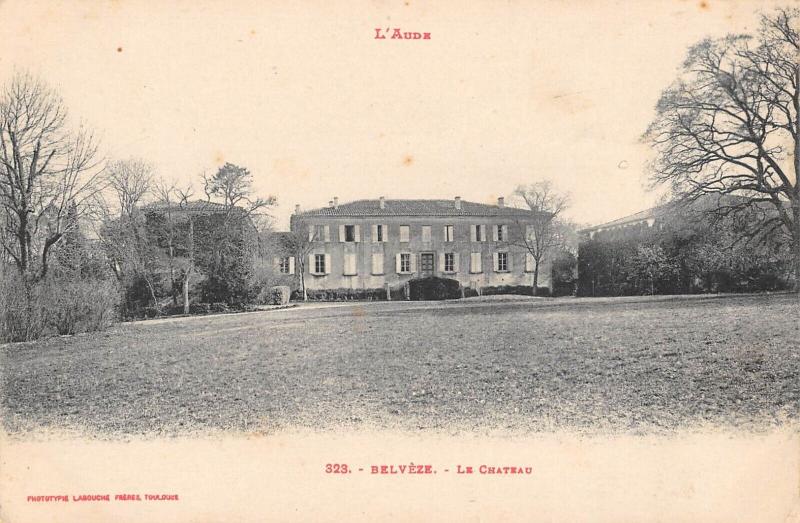Carte postale ancienne Belveze - Le Chateau