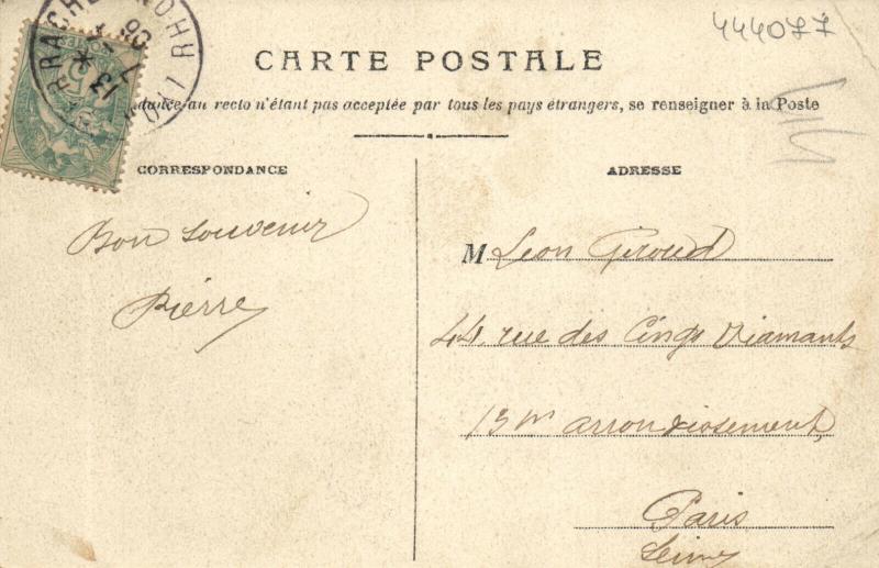 Carte postale ancienne Bron Le Reservoir des eaux