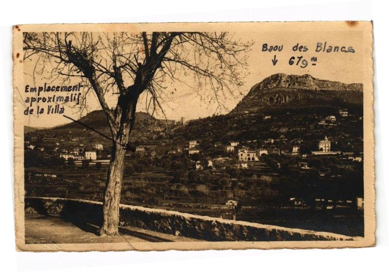 Carte postale ancienne Baou des blancs