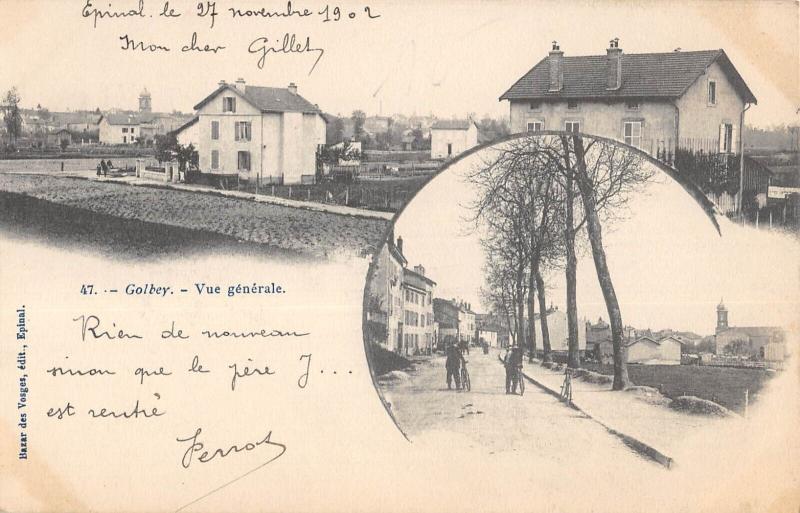 Carte postale ancienne Golbey - Vue Generale à Golbey
