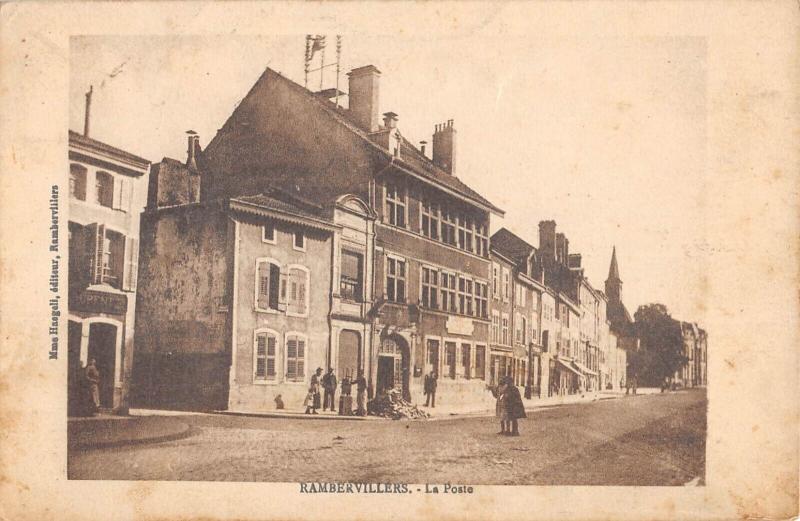 Carte postale ancienne Rambervillers - La Poste à Rambervillers