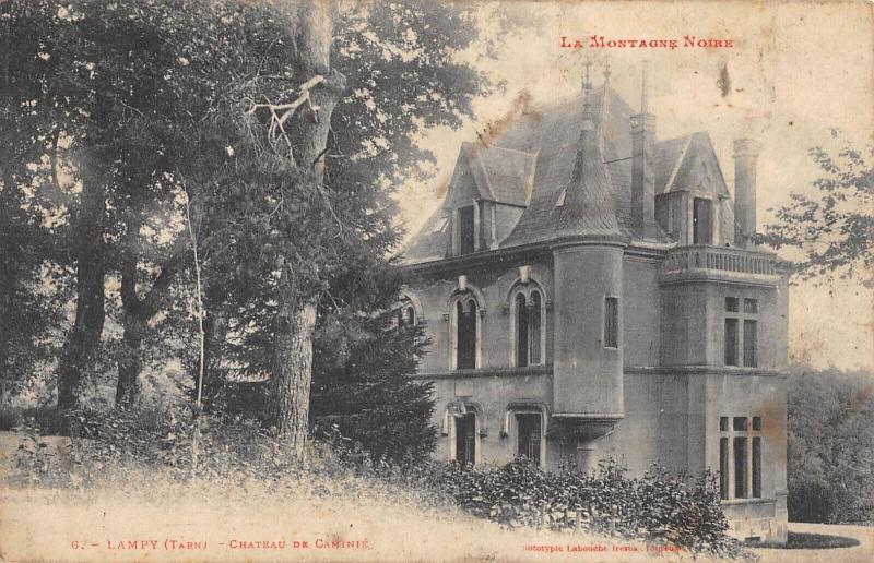 Carte postale ancienne Lampy - Chateau De Caminie