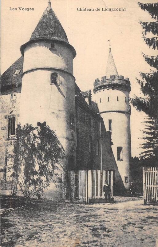 Carte postale ancienne Chateau De Lichecourt