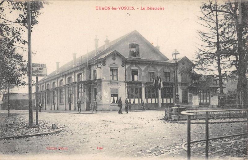 Carte postale ancienne Thaon Les Vosges - Le Refectoire
