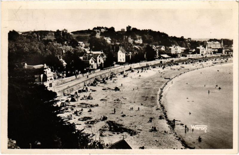 Carte postale ancienne Val-Andre Vue Generale de la Plage