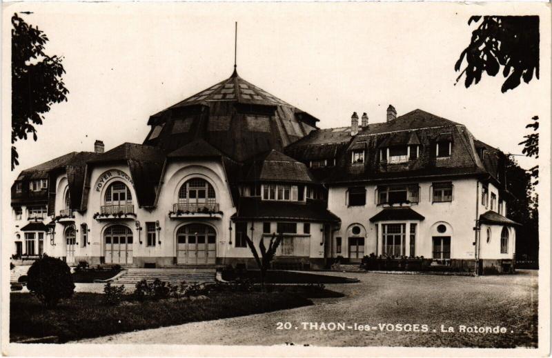 Carte postale ancienne Thaon-les-Vosges - La Rotonde