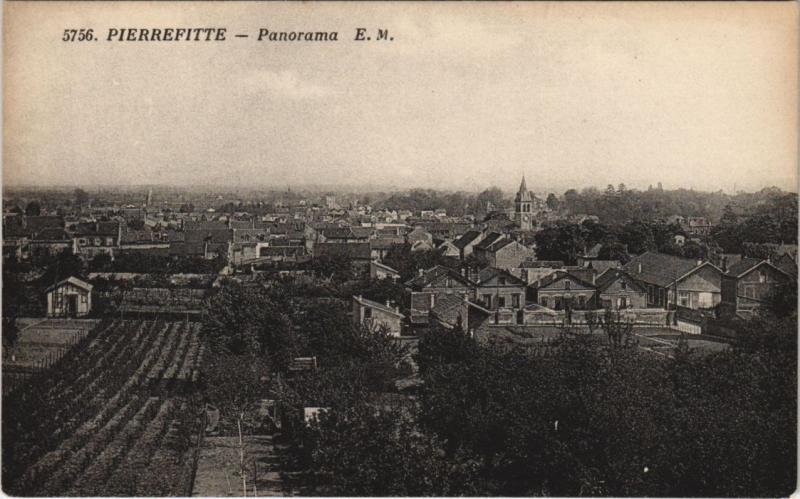 Carte postale ancienne Pierrefitte - Panorama