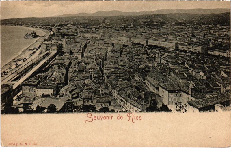 Carte postale ancienne Nice- souvenir France