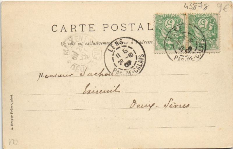 Carte postale ancienne Mines de Lens-Ste Elisabeth
