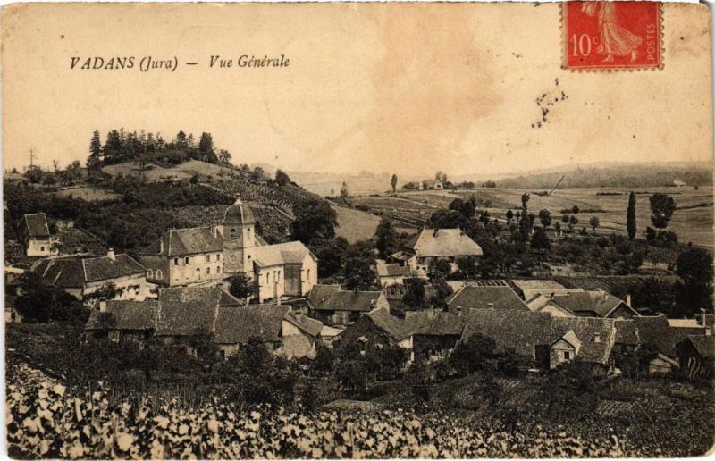 Carte postale ancienne Vadans- Vue generale France à Vadans