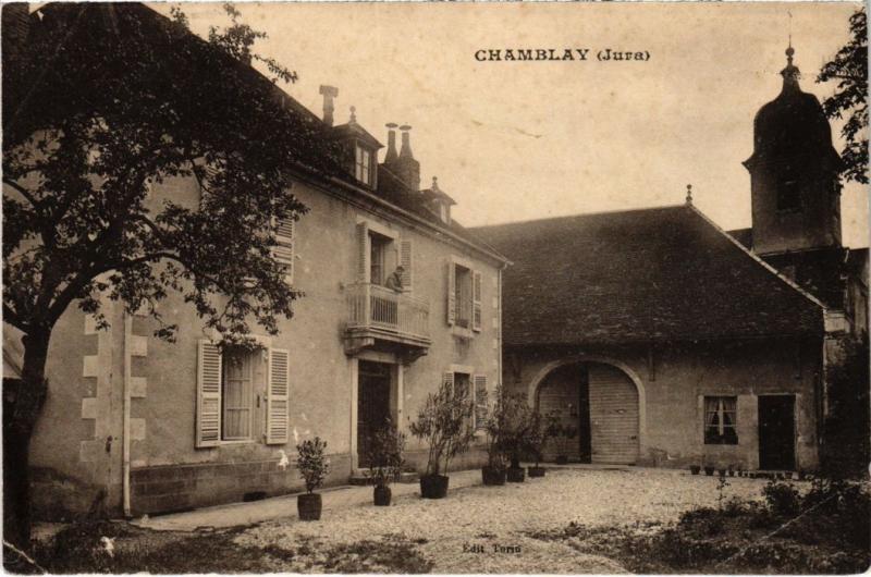 Carte postale ancienne Chamblay France à Chamblay