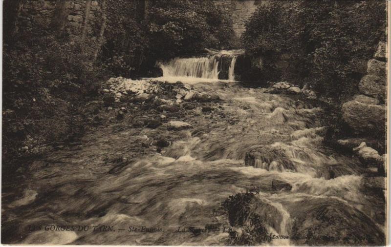 Carte postale ancienne Gorges du Tarn La Source France