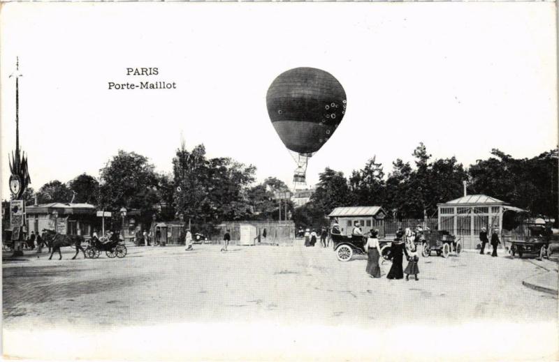 Carte postale ancienne Porte Maillot à Paris 16e