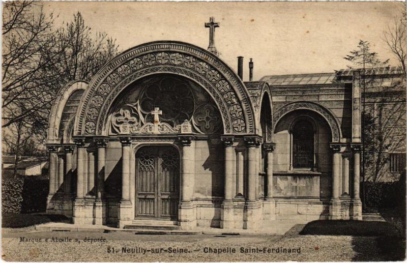 Carte postale ancienne Neuilly Chapelle Saint-Ferdinand