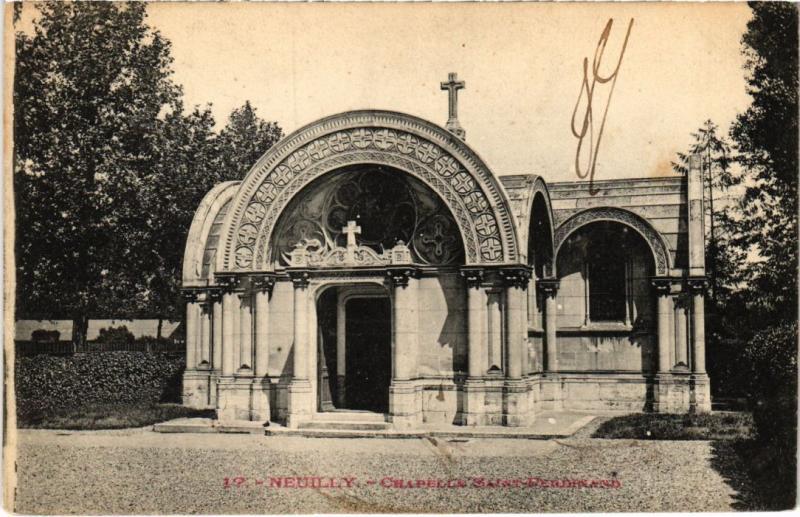 Carte postale ancienne Neuilly Chapelle Saint-Ferdinand