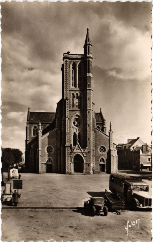 Carte postale ancienne Cancale L'Eglise France à Cancale