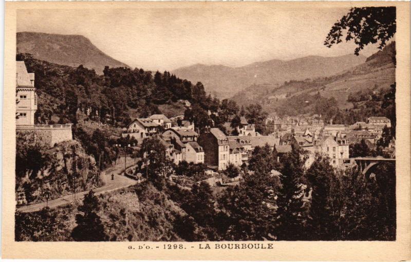 Carte postale ancienne La Bourboule Vue Generale France à La Bourboule