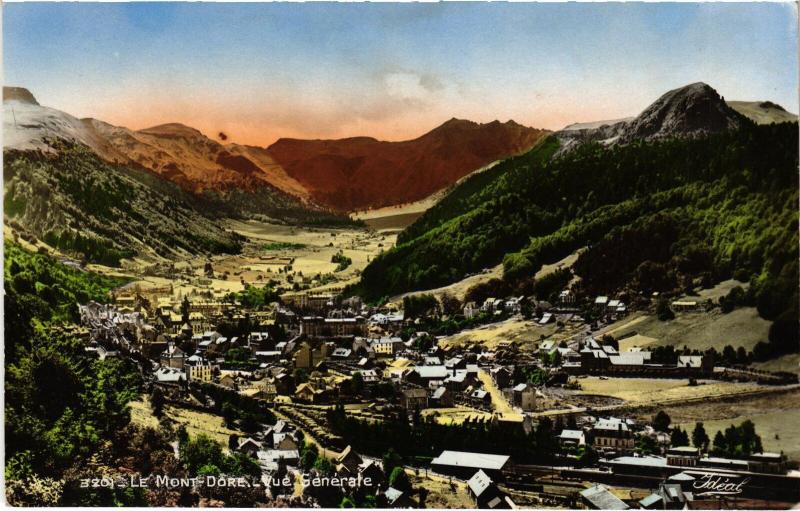Carte postale ancienne Mont-Dore Vue Generale France à Mont-Dore