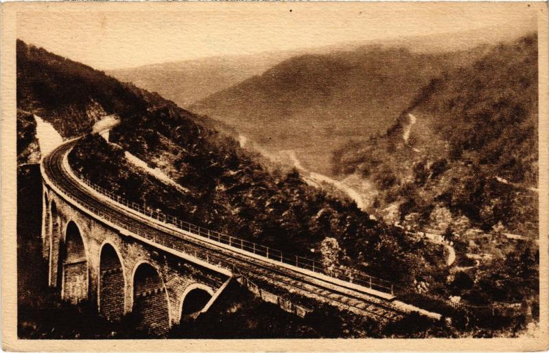 Carte postale ancienne Auvergne Ligne d'Ambert a la Chaise Dieu France à Ambert