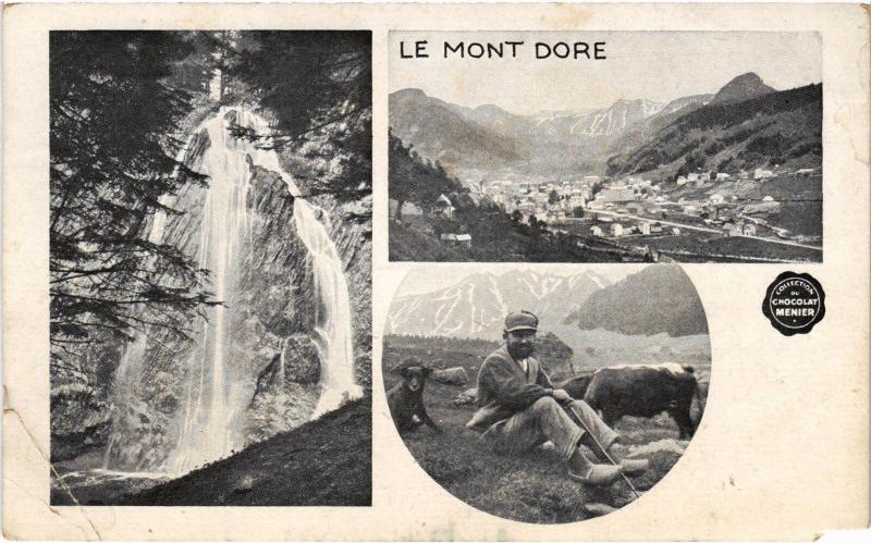 Carte postale ancienne Souvenir du Mont-Dore France à Mont-Dore