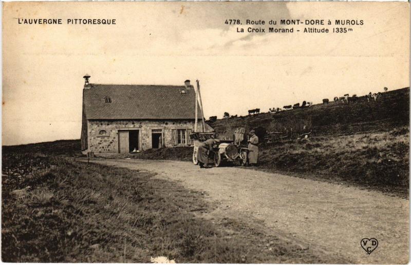 Carte postale ancienne Mont-Dore La Croix Morand France à Mont-Dore
