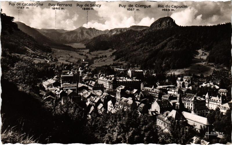 Carte postale ancienne Mont-Dore Vue Generale France à Mont-Dore