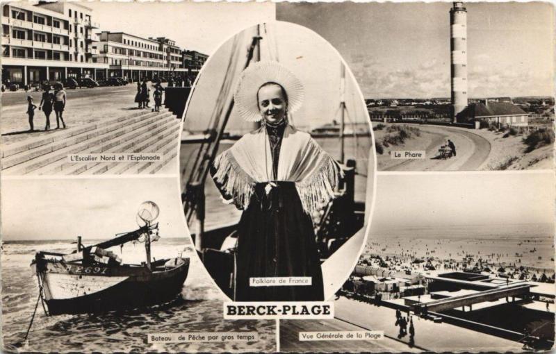 Carte postale ancienne Berck-Plage à Berck