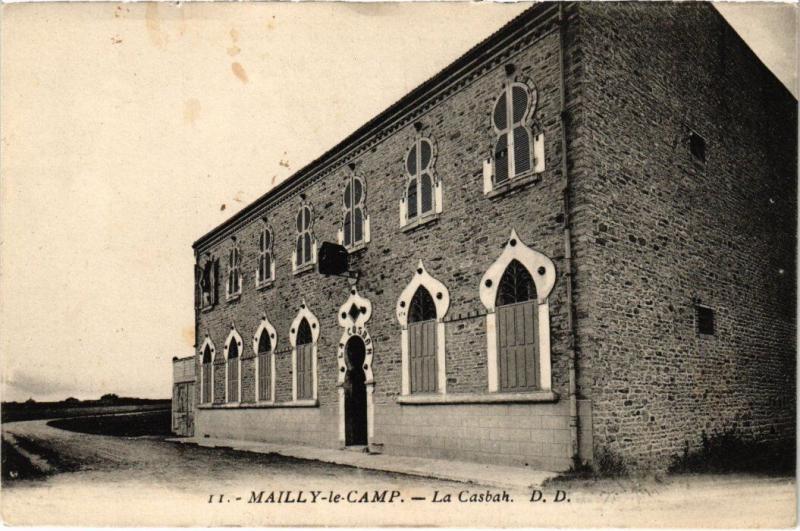 Carte postale ancienne Camp-de-Mailly - La Casbah