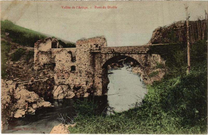 Carte postale ancienne Pont du Diable France