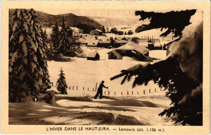 Carte postale ancienne Lamoura France à Lamoura
