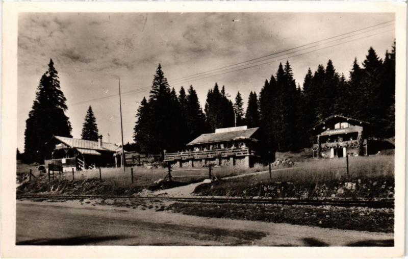 Carte postale ancienne Col du Saint Cergues et La Givrine France