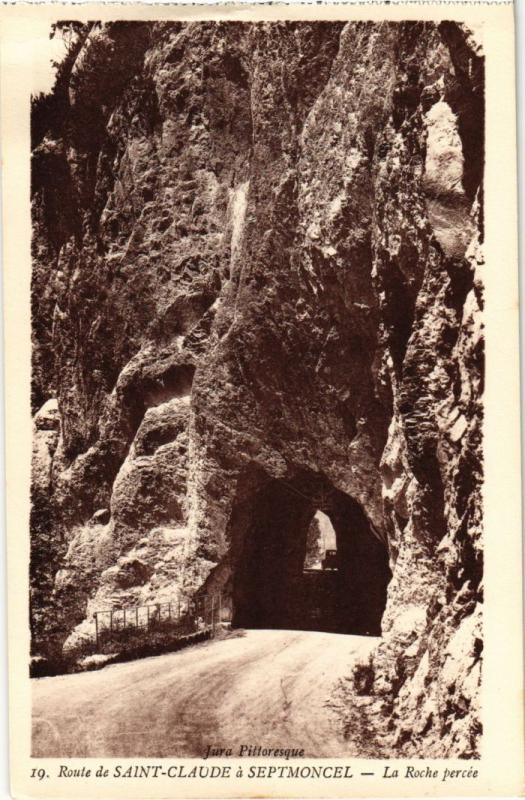 Carte postale ancienne Route de Saint-Claude a Septmoncel,La Roche precee France à Saint-Claude