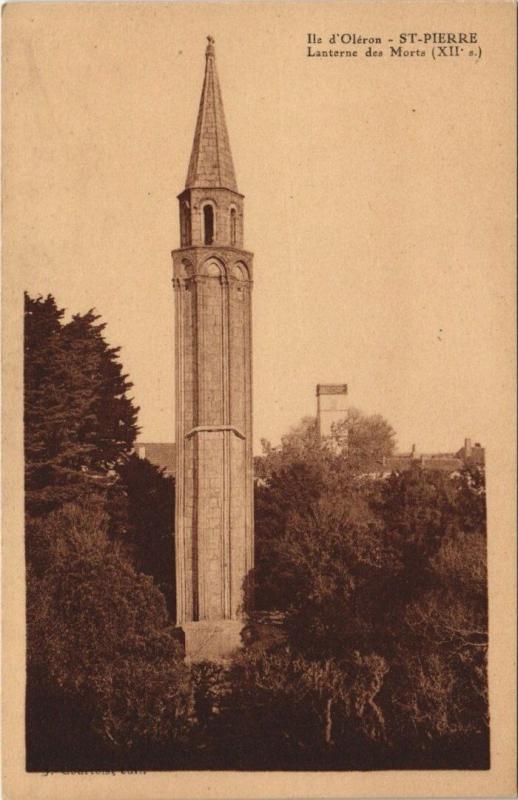 Carte postale ancienne Ile d'Oleron-Saint-Pierre-Lanterne des Morts
