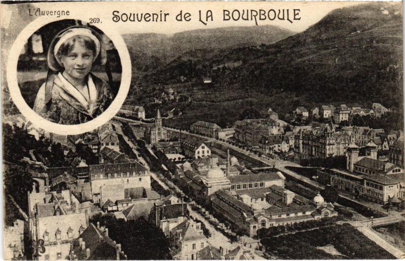 Carte postale ancienne Souvenir de La Bourboule France à La Bourboule