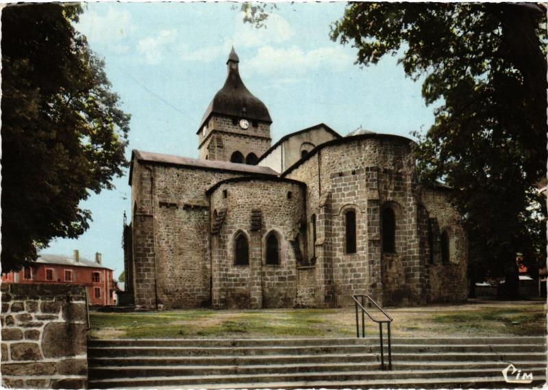 Carte postale ancienne St.Gervais-d'Auvergne L'Eglise France