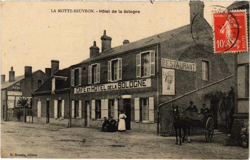Carte postale ancienne La Motte-Beuvron Hotel de la Sologne
