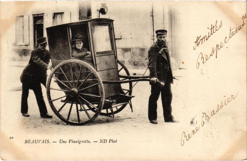Carte postale ancienne Beauvais une Vinaigrette à Beauvais