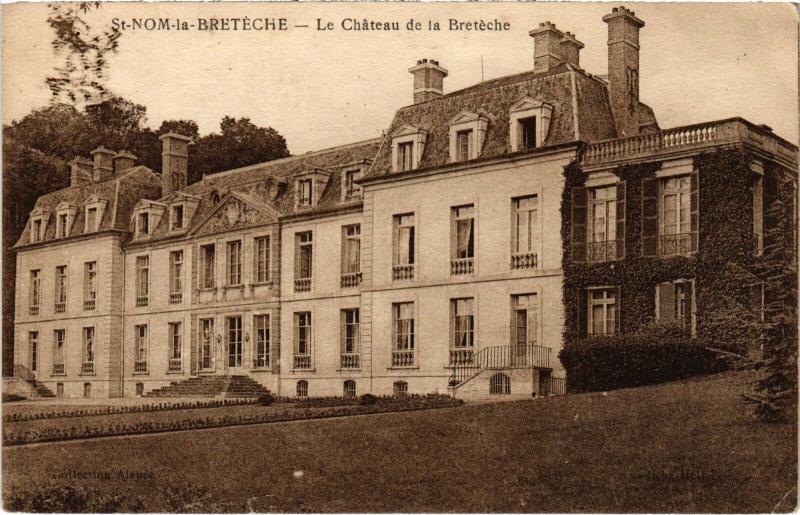 Carte postale ancienne St Nom la Breteche le Chateau