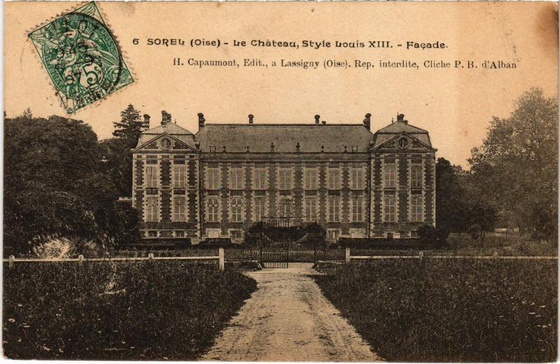 Carte postale ancienne Sorel le Chateau