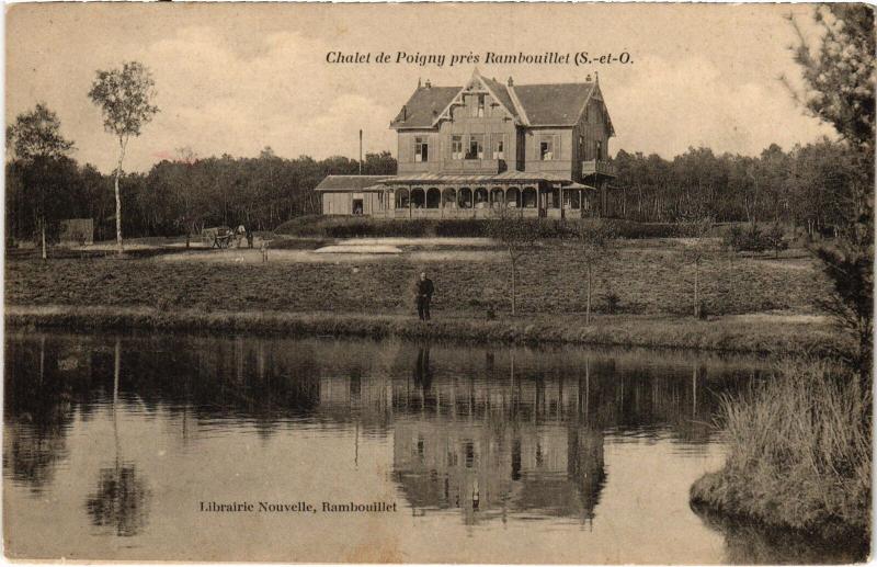 Carte postale ancienne Chalet de Poigny