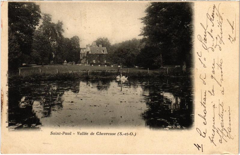 Carte postale ancienne St Paul vallee de Chevreuse à Chevreuse