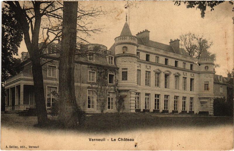 Carte postale ancienne Verneuil le Chateau