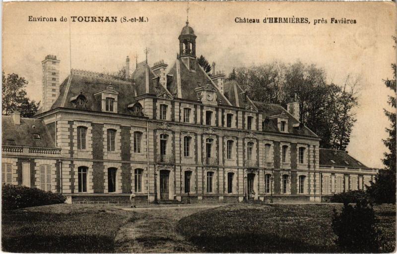 Carte postale ancienne Chateau d'Hermieres