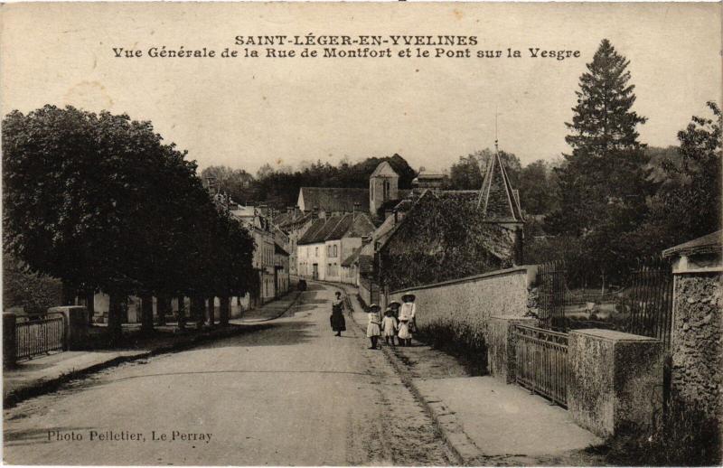 Carte postale ancienne St Leger vue generale