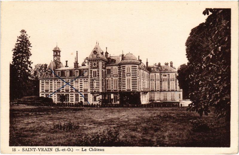 Carte postale ancienne St Vrain le Chateau
