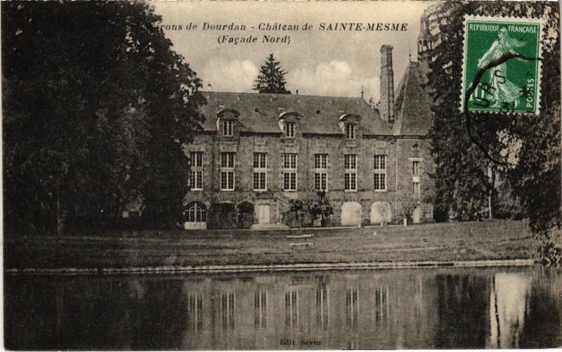 Carte postale ancienne Ste Mesme le Chateau