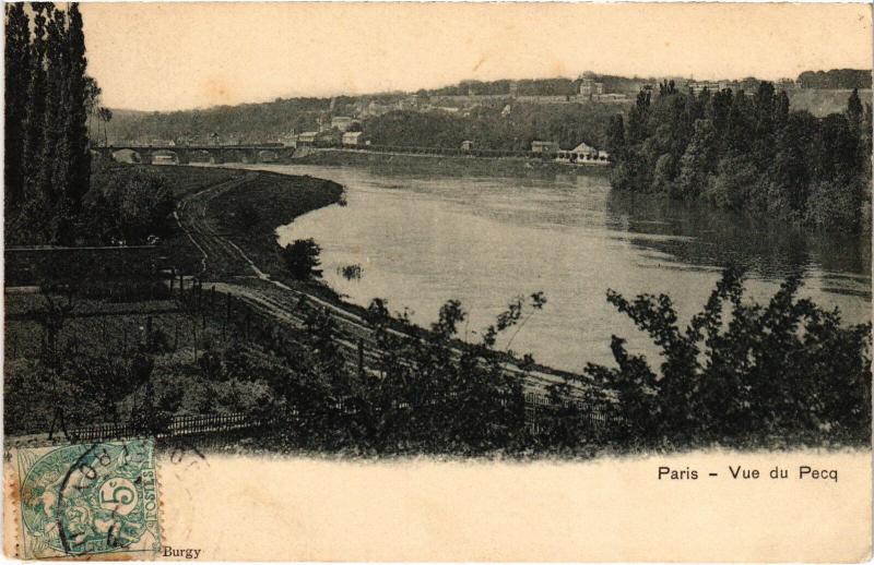 Carte postale ancienne Vue du Pecq