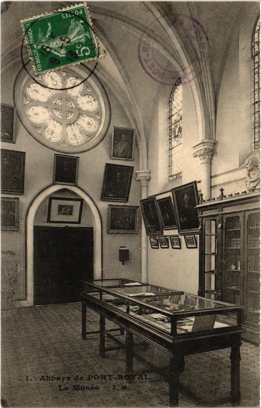 Carte postale ancienne Port Royal Abbaye le Musee